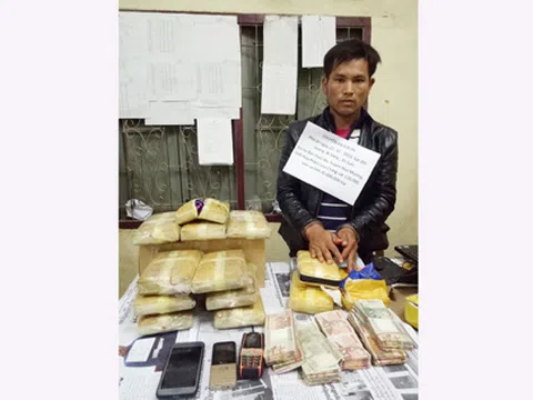 Tiếp tục triệt phá đường dây vận chuyển ma túy lớn từ Lào vào Việt Nam