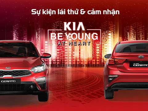 Khởi động chuỗi sự kiện lái thử xe Kia - Be young at heart