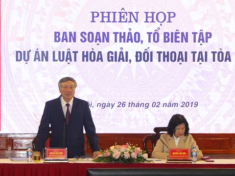 Dự thảo Luật Hòa giải, đối thoại tại Tòa án