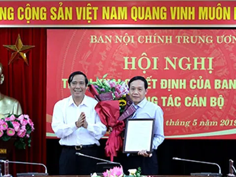 Ban Bí thư bổ nhiệm Phó Trưởng Ban Nội chính Trung ương