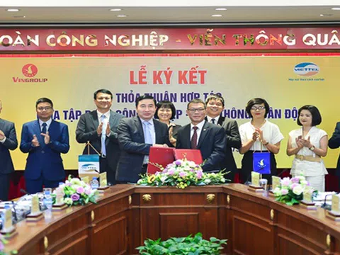 Vingroup và Viettel ký thỏa thuận hợp tác