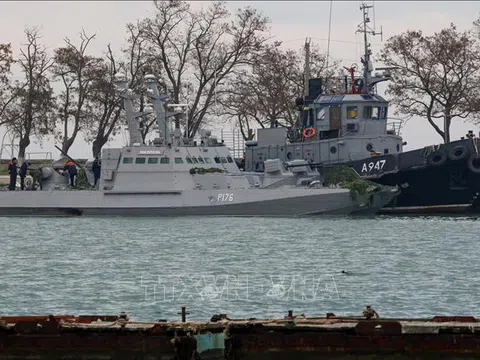 Tòa án Quốc tế về Luật Biển yêu cầu Nga thả tàu và thủy thủ Ukraine