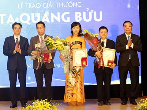 Lần đầu tiên nhà khoa học nữ được vinh danh tại lễ trao giải thưởng Tạ Quang Bửu