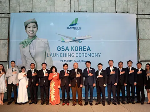 Bamboo Airways chính thức ra mắt Tổng đại lý tại Hàn Quốc