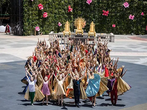 Mãn nhãn với hình ảnh tổng duyệt đẹp ngất ngây của “Vũ hội Ánh dương”