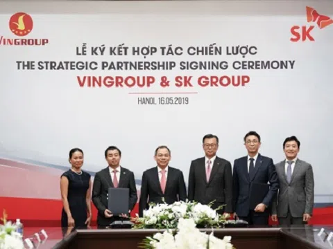 Tập đoàn SK Hàn Quốc chi 1 tỷ USD mua cổ phiếu Vingroup