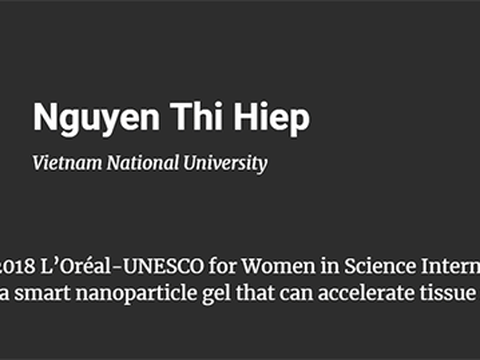 Hai người Việt vào top 100 nhà khoa học tiêu biểu châu Á 2019