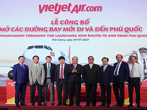 Kế hoạch khai thác 6 đường bay đến và đi Phú Quốc của Vietjet