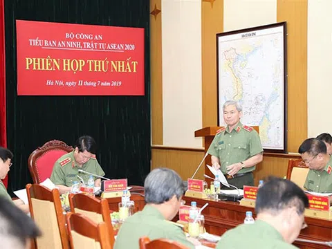 Bộ Công an lập Tiểu ban An ninh, trật tự ASEAN 2020