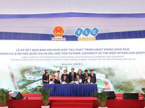 Đại học FLC ký kết hợp tác nhiều cơ sở đào tạo hàng đầu trong nước và quốc tế