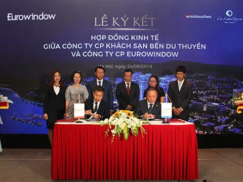 Eurowindow ký kết hợp đồng hợp tác với Chủ đầu tư Swisstouches La Luna Resort