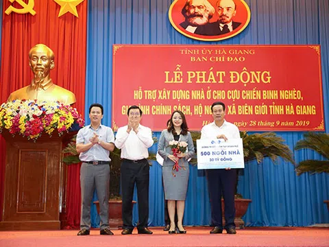 Tập đoàn FLC trao tặng 30 tỷ đồng xây dựng nhà ở cho người nghèo vùng biên giới Hà Giang