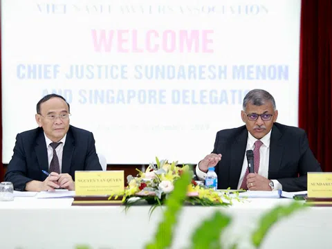 Đoàn đại biểu Hiệp hội Luật các nước ASEAN thăm và làm việc với Uỷ ban ALA quốc gia Việt Nam và Hội Luật gia Việt Nam