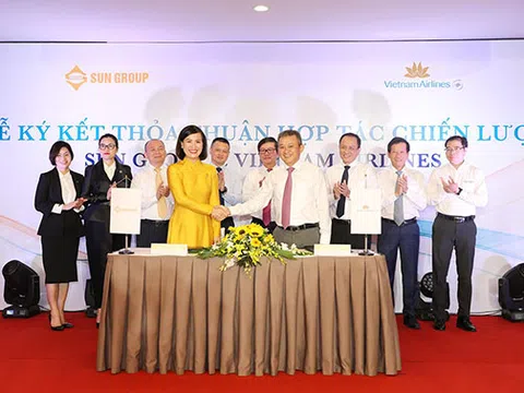 Vietnam Airlines và Sun Group ký kết thỏa thuận hợp tác chiến lược