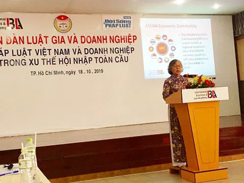 Viện Khoa Học Pháp Lý & KD Quốc Tế tổ chức thành công Hội thảo Pháp luật Việt Nam và Doanh nghiệp trong xu thế hội nhập toàn cầu