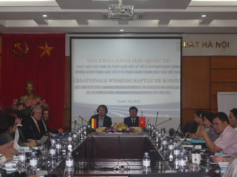 Hội thảo khoa học về hoàn thiện Luật xử lý Vi phạm hành chính 2012 ở Việt Nam