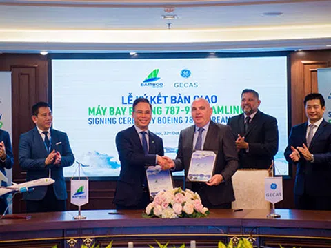Bamboo Airways chính thức nhận bàn giao hai máy bay Boeing 787-9 Dreamliner