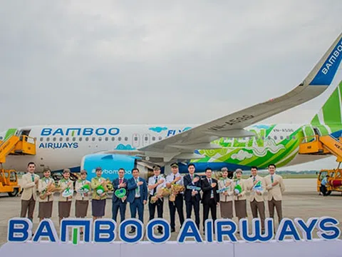 Bamboo Airways đón máy bay Airbus A320neo đầu tiên trong chiếc áo “Fly Green” ấn tượng