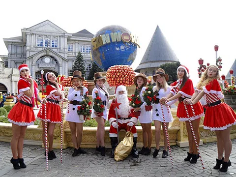 Đến Bà Nà khám phá lễ hội mùa đông Châu Âu đẹp như mơ