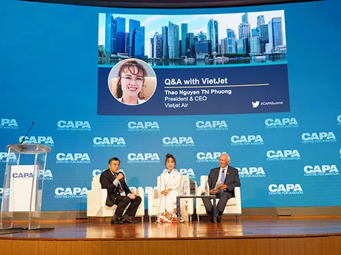 CAPA lựa chọn Vietjet là hãng hàng không chi phí thấp dẫn đầu tại Châu Á Thái Bình Dương