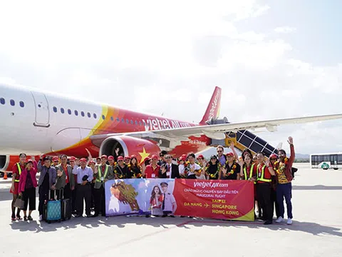Vietjet khai trương loạt 3 đường bay mới tới thành phố đáng sống nhất Việt Nam
