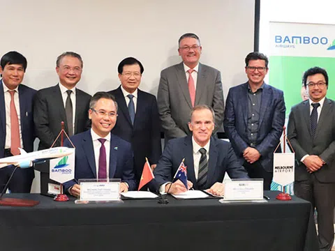 Bamboo Airways hợp tác cùng sân bay Melbourne xúc tiến đường bay thẳng Việt Nam – Úc dưới sự chứng kiến của Phó Thủ tướng Trịnh Đình Dũng