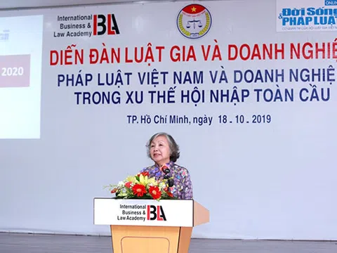 TS. Nguyễn Thị Sơn – Viện trưởng Viện Khoa học pháp lý và Kinh doanh quốc tế: Từ WTO đến CPTPP và EVFTA: Bài học, cơ hội và kỳ vọng đối với Doanh nghiệp Việt