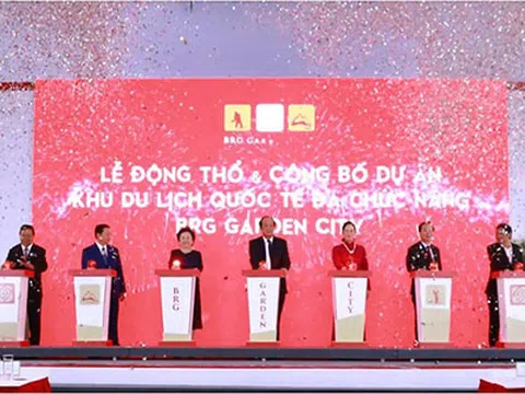 Tập đoàn BRG động thổ và công bố dự án khu du lịch quốc tế đa chức năng BRG Garden City