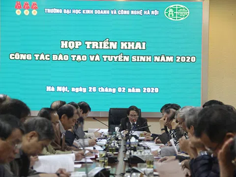 Hội nghị triển khai công tác đào tạo và tuyển sinh năm 2020