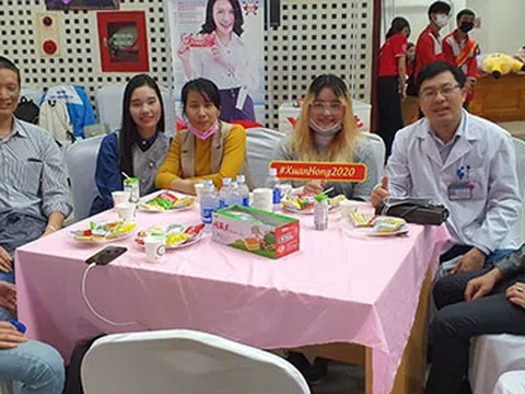 Đoàn thanh niên cơ quan T.Ư Hội Luật gia Việt Nam tham gia hiến máu tình nguyện hưởng ứng “Lễ hội Xuân hồng” 2020