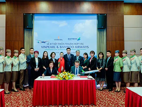 Bamboo Airways và Vinpearl hợp tác triển khai chuỗi sản phẩm hàng không – du lịch tiêu chuẩn quốc tế