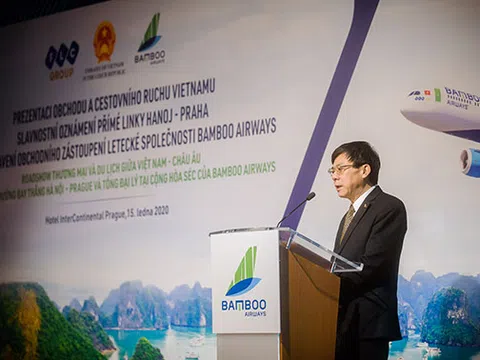 Cục Hàng không Việt Nam cấp phép cho Bamboo Airways khai thác đường bay thẳng Hà Nội – Praha, Cộng hòa Séc