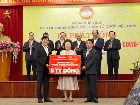 Seabank và tập đoàn BRG chung tay hỗ trợ phòng, chống dịch Covid - 19