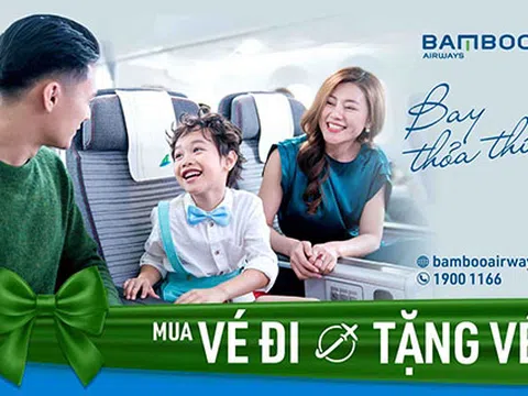 “Chớp” cơ hội mua vé bay chiều đi, được miễn phí vé bay chiều về trong tháng 3/2020