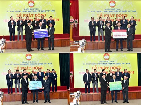 Ngành ngân hàng ủng hộ 140 tỷ đồng phòng chống dịch Covid-19