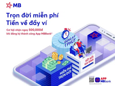 Chuyển tiền miễn phí tại MBBank