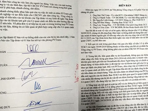 Vụ 3,5 tỷ đồng của Oceanbank “bỏ quên” trong két sắt của PVTrans: ĐBQH Lưu Bình Nhưỡng nói gì?