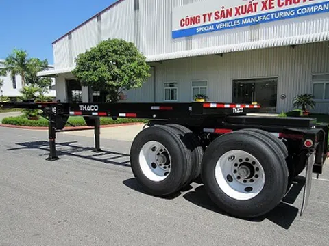 THACO xuất khẩu sơmi rơmoóc sang thị trường Mỹ