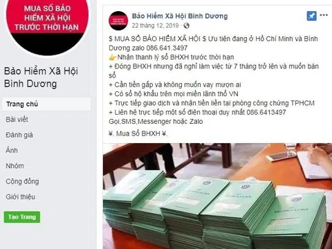 Cảnh báo tình trạng mạo danh cơ quan BHXH thu gom sổ BHXH nhằm trục lợi trong đợt dịch bệnh Covid-19