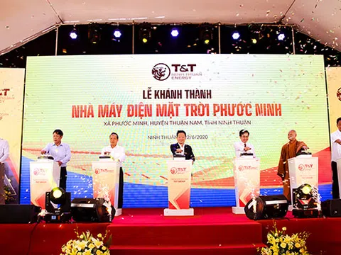 Khánh thành Nhà máy điện mặt trời Phước Ninh: Góp phần đưa Ninh Thuận trở thành trung tâm NLTT của cả nước