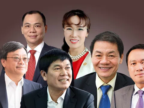 Khối tài sản 'khủng' của 6 tỷ phú giàu nhất Việt Nam