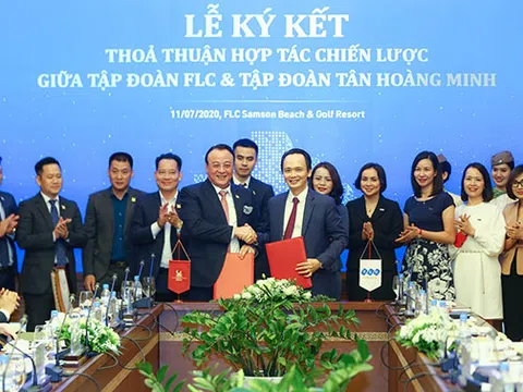 Tập đoàn FLC và Tân Hoàng Minh ký kết hợp tác chiến lược