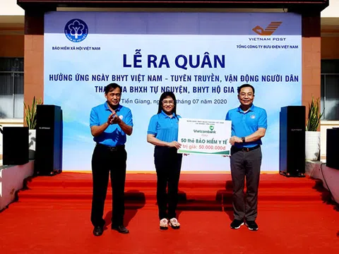 Lễ ra quân hưởng ứng ngày BHYT Việt Nam(1/7): Phát triển BHXH tự nguyện, BHYT hộ gia đình là hướng tới mục tiêu bảo đảm an sinh xã hội và an toàn sức khỏe toàn dân