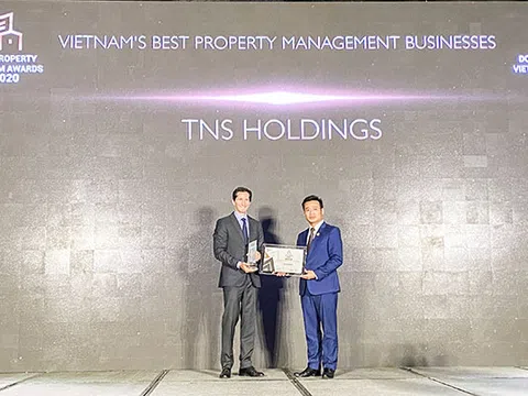 TNS Holdings nhận giải thưởng đơn vị quản lý dịch vụ BĐS tốt nhất Việt Nam