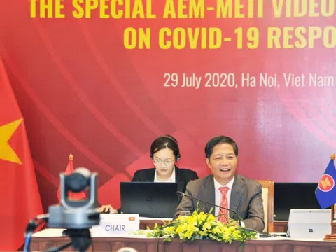 Hội nghị Bộ trưởng Kinh tế ASEAN - Nhật Bản về ứng phó đại dịch Covid-19