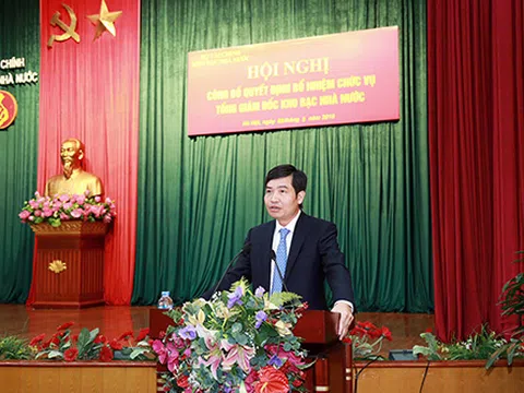 Tổng Giám đốc Kho bạc Nhà nước được bổ nhiệm làm Thứ trưởng bộ Tài chính