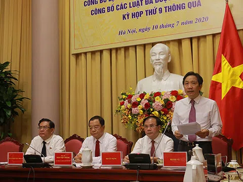 Chủ tịch nước đã ban hành Lệnh công bố 10 đạo luật mới