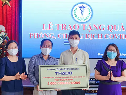THACO chung tay cùng cộng đồng phòng chống dịch Covid-19