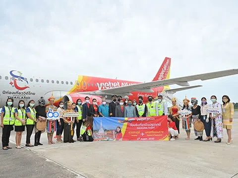 Vietjet khai trương đường bay nội địa thứ 10 tại Thái Lan, kết nối thủ đô Băng Cốc và Nakhon Si Thammarat
