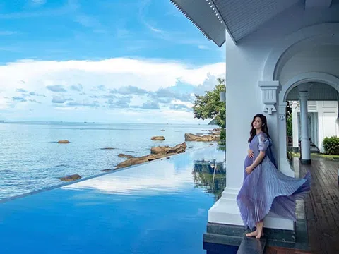 Đông Nhi, Ông Cao Thắng nghỉ dưỡng xa xỉ trước khi chào đón công chúa đầu lòng